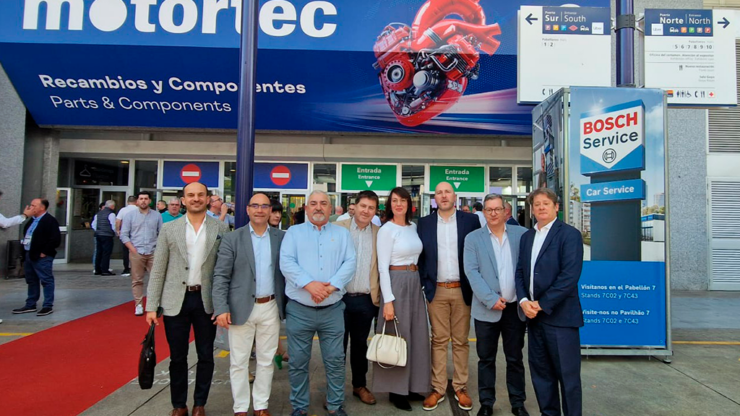 Visitamos a nuestros clientes en Motortec 2025