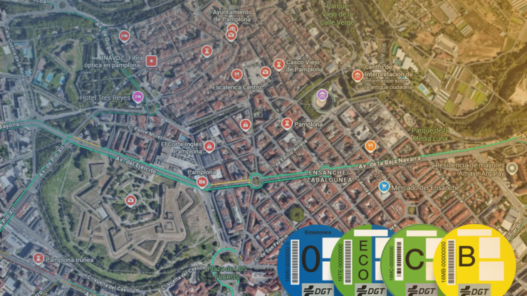 Pamplona, es zona de Bajas Emisiones