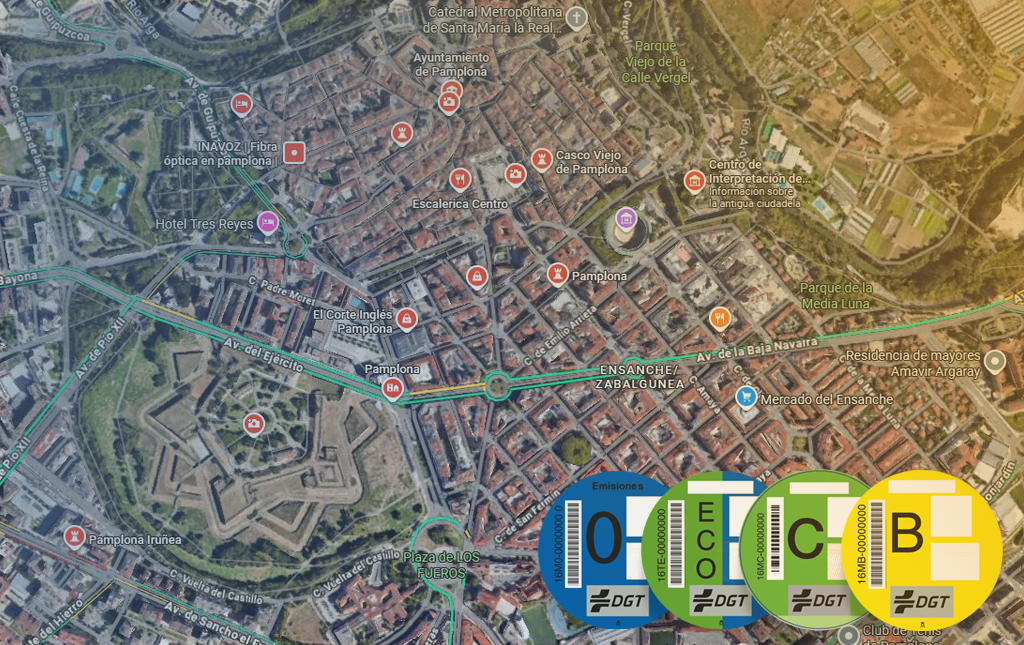 Pamplona, es zona de Bajas Emisiones