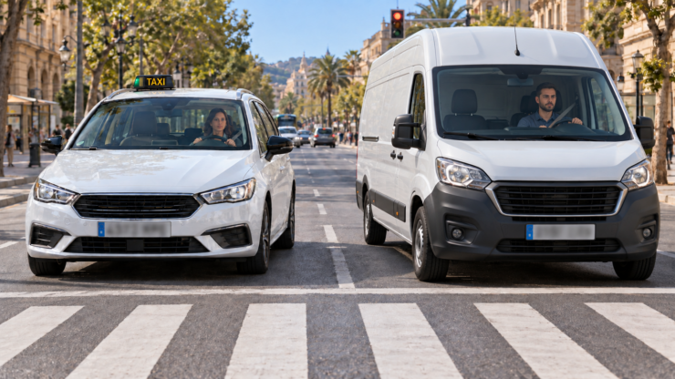 Taxistas y repartidores deberán llevar cinturón de seguridad, también en ciudad, desde el 1 de octubre
